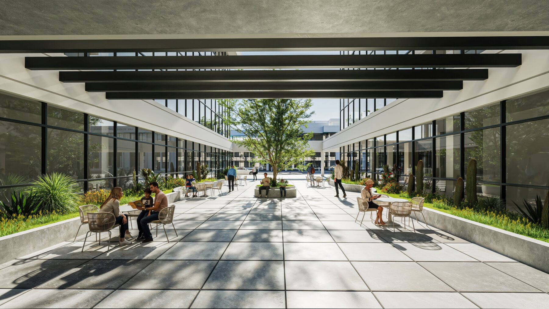 Architectural rendering of the Eisenhower Health Cardiovascular Clinic