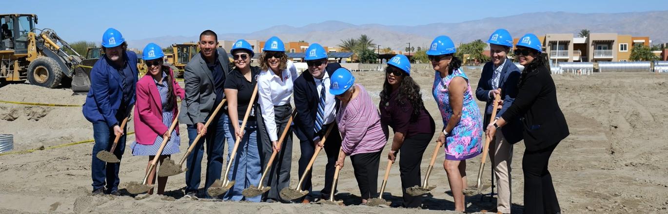 JFM Villas affordable housing groundbreaking in Indio
